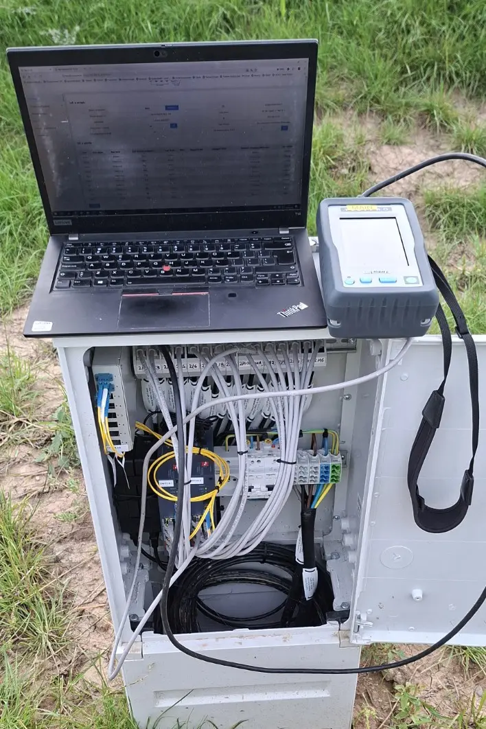 Testy i uruchomienie infrastruktury systemu monitoringu CCTV